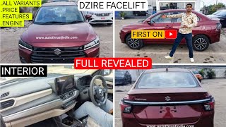 Maruti Dzire 2024 New Model Facelift Real Life Review  Price Revealed All Variants Features amp All [upl. by Neelyaj894]