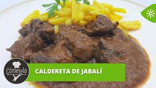 Cómetelo  Caldereta de jabalí [upl. by Aisatan]