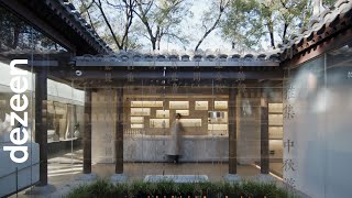 Dezeen Awards China Interiors project of the year quotpreserves built historyquot [upl. by Nauqit]