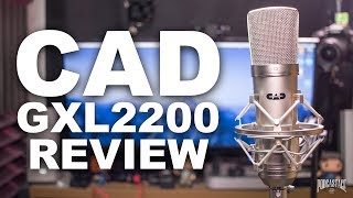 CAD GXL2200 Condenser Mic Review  Test [upl. by Yalahs364]