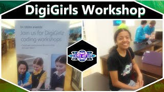 Learning To Code With Other Girls  STEAM EventClass  Microsoft DigiGirlz Coding Workshop [upl. by Tam]