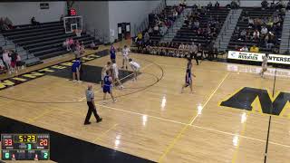 Winterset High School vs Van Meter High School Womens Varsity Basketball [upl. by Aivata]