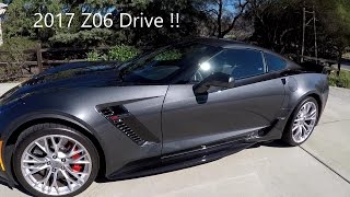 2017 Corvette Z06  First Drive [upl. by Emalee]