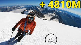 MON ASCENSION DU MONT BLANC  Plus haut sommet dEurope Occidentale 182 [upl. by Adnohsed]