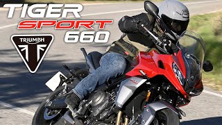 Triumph Tiger Sport 660  Prueba [upl. by Errecart811]