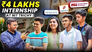 NIT Trichy Placements 2024  How to get a Job in 2024  NIT Trichy Review [upl. by Reinhardt102]