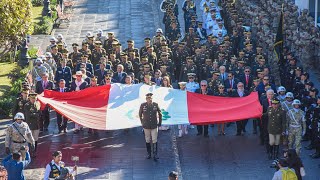 Ceremonia por el “Bicentenario de la Batalla de Junín” y el “Día del Arma de Caballería” [upl. by Thorwald]