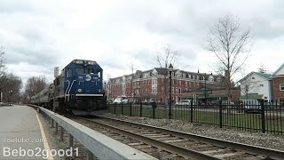 MetroNorth Wassaic Shuttle Train in Pawling NY RR BL20GH 110 [upl. by Piwowar]