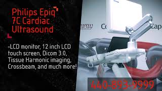 Philips EPIQ 7C  2014 Philips Cardiac Ultrasound Machine for Sale [upl. by Seroled]