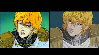 Legend of the Galactic Heroes Laser Disc vs DVD  Episode 26 [upl. by Aikemat]