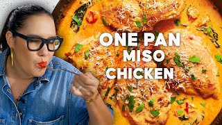 The Dreamiest Creamy Miso Chicken  Marions Kitchen [upl. by Scott379]