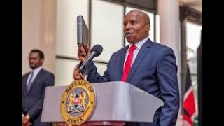 🔴LIVE Swearingin of Deputy President Kithure Kindiki KICC Nairobi [upl. by Halverson252]