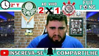 PALMEIRAS 2 X 1 CORINTHIANS AO VIVO CAMPEONATO BRASILEIRO  POS JOGO [upl. by Aronow]