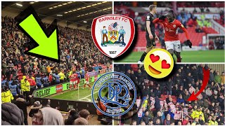 ABSOLUTE CRAZY MOMENT AS BARNSLEY FINALLY WIN AFTER 101 DAYS Barnsley Vs QPR Vlog [upl. by Assena]