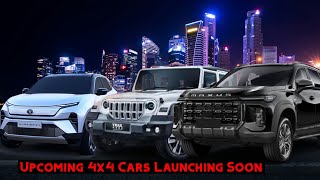 Upcoming 4x4 Cars Launching Soon In India 🇮🇳  MG Gloster FL Harrier EV amp More [upl. by Aiderfla978]