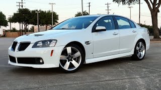 I LOVE the Pontiac G8 GT  2009 Pontiac G8 GT Review [upl. by Einohtna276]