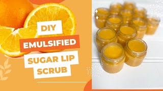 DIY Emulsified Sugar Lip￼ Scrub [upl. by Etolas]