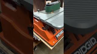 Ridgid Oscillating Spindle Sander Station [upl. by Ahsekyw]