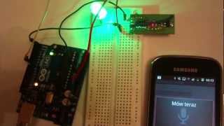 Android controlled arduino [upl. by Yzzik863]