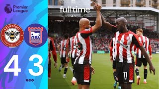 Brentford vs Ipswich Town 43 Highlights Goals  Premier League 2024 [upl. by Otrebile692]