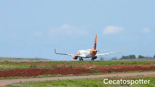 Decolagem Gol 7378 do aeroporto de Cascavel PRGXR [upl. by Atineb734]