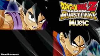 DBZ Burst Limit  Goku And Gohan Spar theme HQ STEREO SONG [upl. by Yardna]