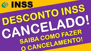 COMO CANCELAR DESCONTO ILEGAL NO BENEFÍCIO INSS [upl. by Adachi891]