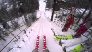 GoPro Ski Jumping  Harrachov HD  Fanda Lejsek [upl. by Arvo]