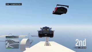 Benefactor krieger vs Pegassi Tezeract Which one is faster  GTA ONLINE [upl. by Nnyrat]