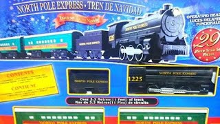 North Pole Express Train Set unboxing [upl. by Yerkovich330]