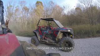 Pwrtune Stage 25 RZR 900S Reflash vs Stock 900S Comparison [upl. by Yevol]