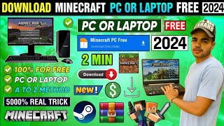 🎮 MINECRAFT DOWNLOAD PC  HOW TO DOWNLOAD MINECRAFT FOR FREE ON PC amp LAPTOP  MINECRAFT PC INSTALL [upl. by Mij516]