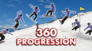 How To Progress 360’s from the Snow to Jumps [upl. by Haeli]