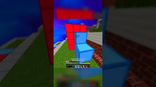 where was bro looking💀 bedwars minecraft [upl. by Acysej]