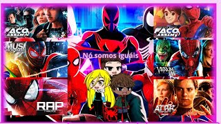 Aranha Verso Reage a Raps do Homem aranha Especial de 1k Pt1 [upl. by Noswal]