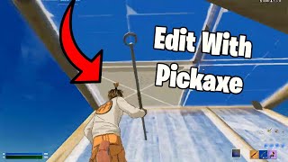 How to Pull Out Your Pickaxe After Every Edit Updated 2024 [upl. by Ddot]