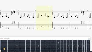 Kiss Unholy GUITAR 1 TAB [upl. by Erimahs]