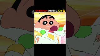 Shinchan Future Job 🤔  shorts viral shinchan facts [upl. by Egroj]