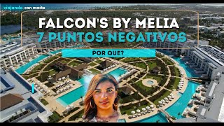 Falcons Resort by Melia punta cana 7 PUNTOS NEGATIVOS [upl. by Ayaj198]