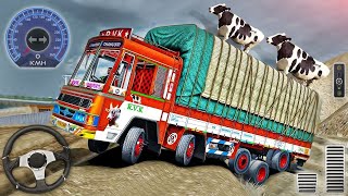 INDIAN TRUCK CARGO DRIVING SIMULATOR 3D  Leo Gamerz [upl. by Worl]