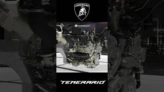 Lamborghini TEMERARIO V8 TwinTurbo Hybrid  10000 RPM [upl. by Ethelin]