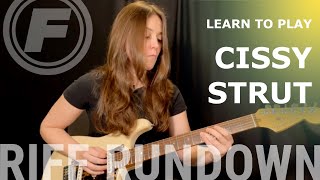 Learn To Play quotCissy Strutquot by The Meters [upl. by Josy]