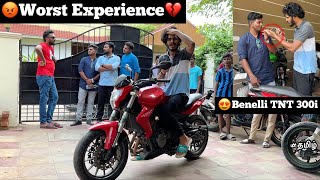 😡Worst Experience ever in this super bike💔Benelli TNT 300i🥰 TTF [upl. by Harahs]