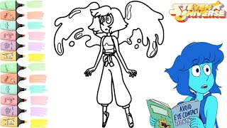 Steven Universe Lapis Lazuli Coloring  Coloring With enjoykidsstv coloring enjoykids [upl. by Ecar]