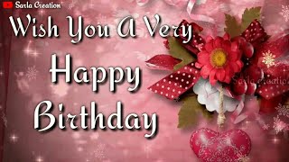 💖 🎂🎉Happy Birthday🎉🎂Greetings Wishes whatsapp status video Hindi [upl. by Anih363]