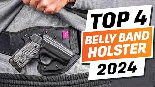 Top 4 BEST Belly Band Holsters You can Buy Right Now 2024 [upl. by Tihor916]