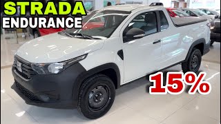 NOVA STRADA ENDURANCE A MAIS BARATA DE TODOS OS MODELOS DA FIAT STRADA PREÇO [upl. by Toma426]