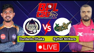 🔴Live Durdanto Dhaka vs Sylhet Strikers BPL Live Match  SYS vs DD Live 24th T20 Match BPL 2024 [upl. by Emili487]