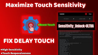 Improve Touch Responsiveness  Fix Delay Touch on Android Setedit Tweaks  No Root [upl. by Kaylyn]