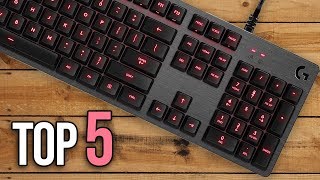 Por menos de 95€ Los 5 mejores teclados mecánicos 2018 [upl. by Anilasor]